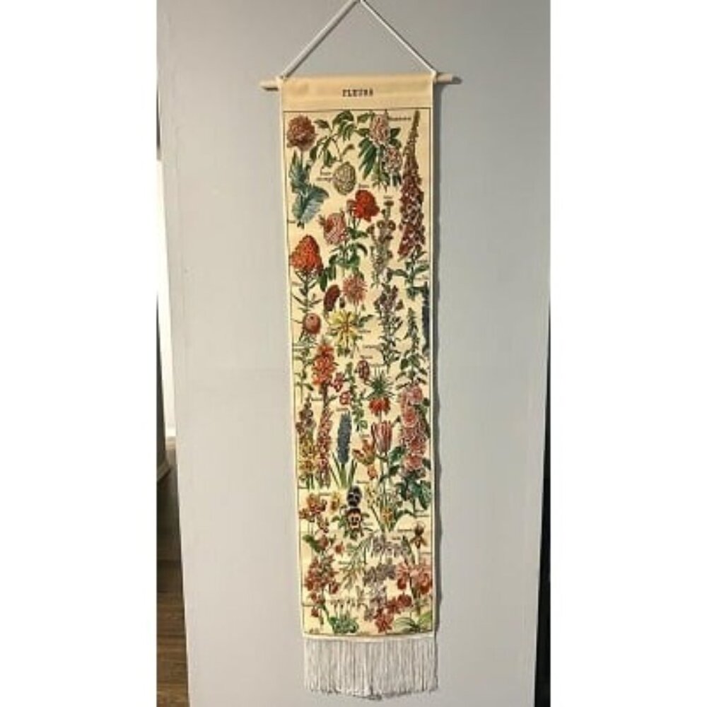 New Vintage Tapestry 52 x 13 Inch, Long Tapestry Vertical Wall Hanging Reference